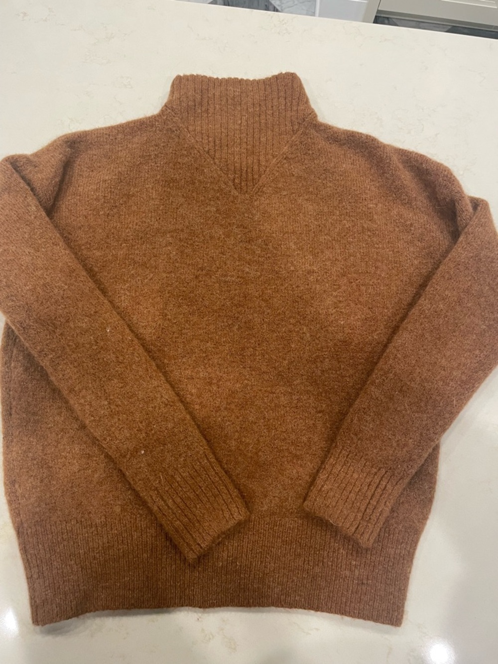 Madewell Women’s Chestnut Turtleneck Sweater